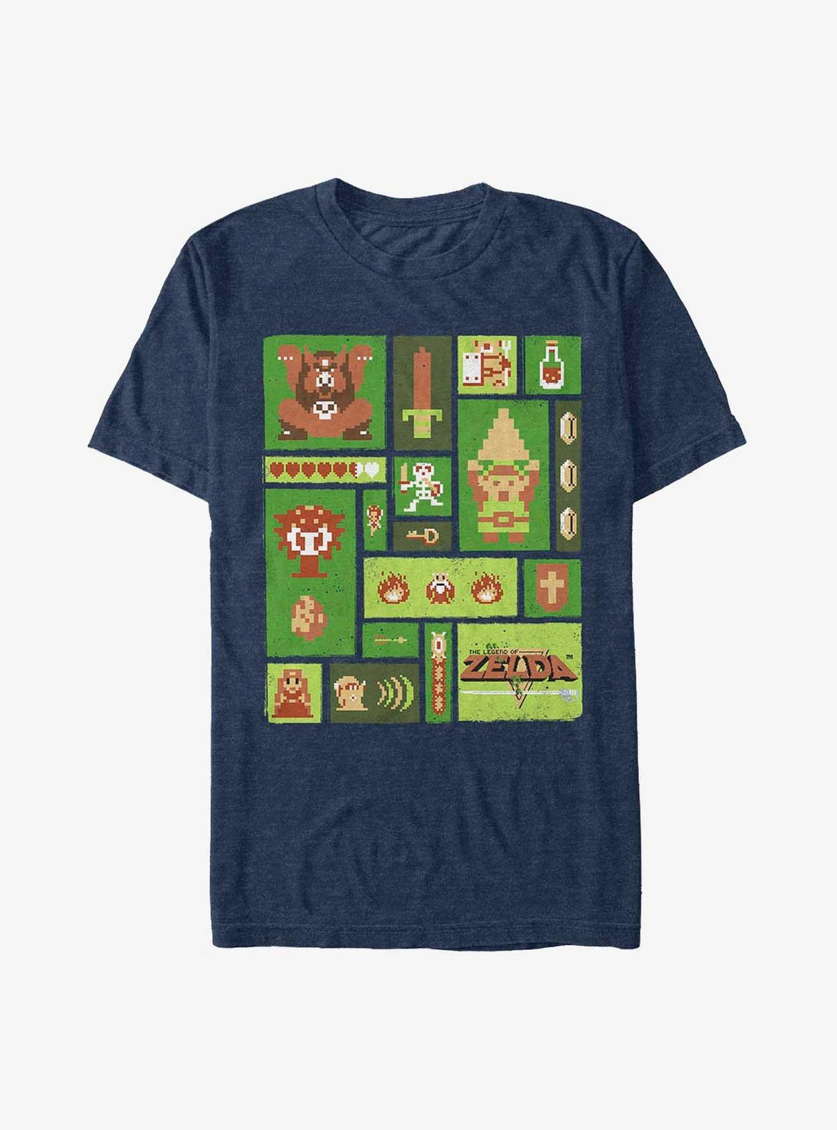 fantasy adventure Pixel Collage T-Shirt