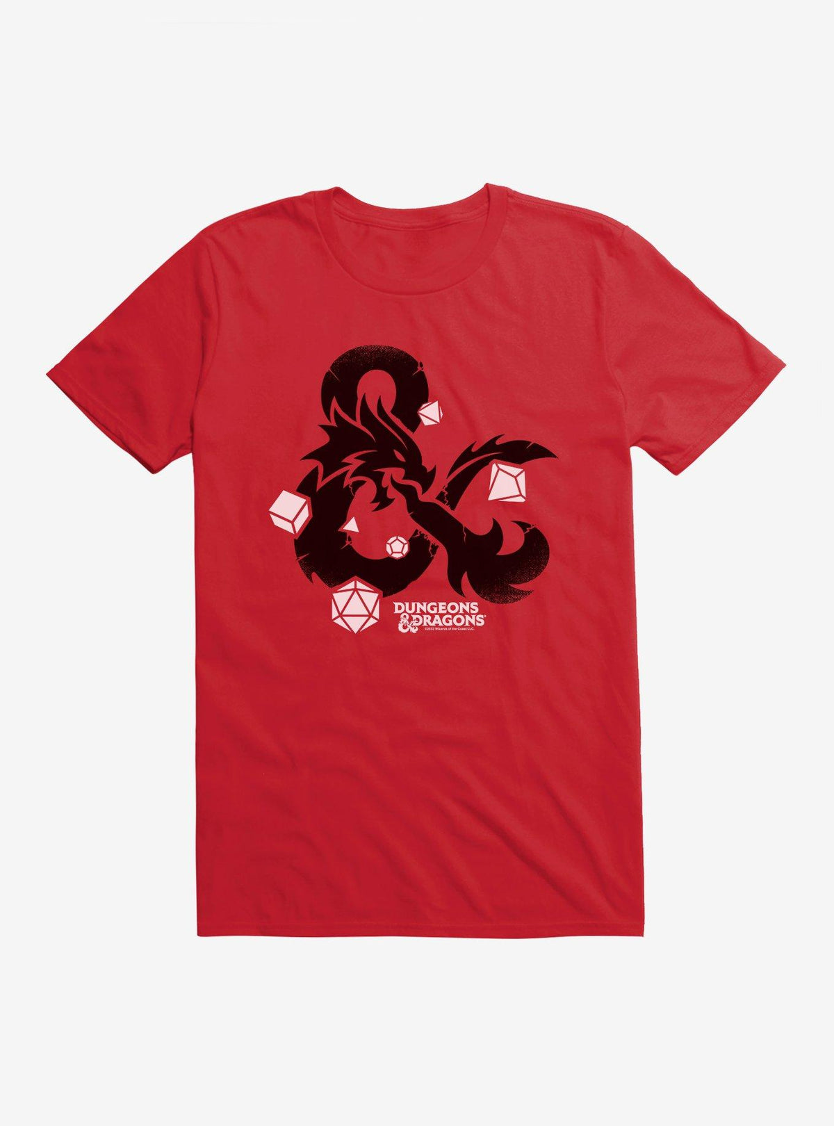 Dungeons Dragons Dice Set Ampersand T-Shirt