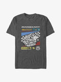 retro platform gamer Kart Checkers Big Tall T-Shirt