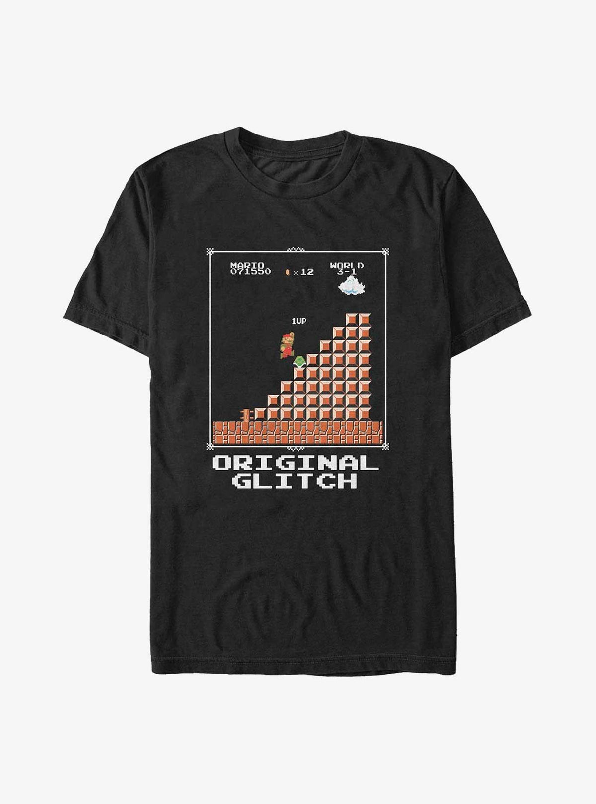 Nintendo retro platform gamer Original Glitch Big Tall T-Shirt