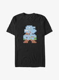 retro platform gamer Shape Up Arcade Big Tall T-Shirt
