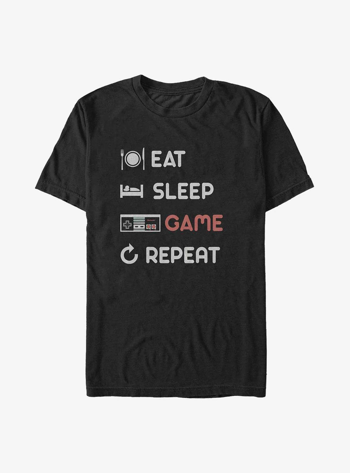 Nintendo Game Repeat Big Tall T-Shirt