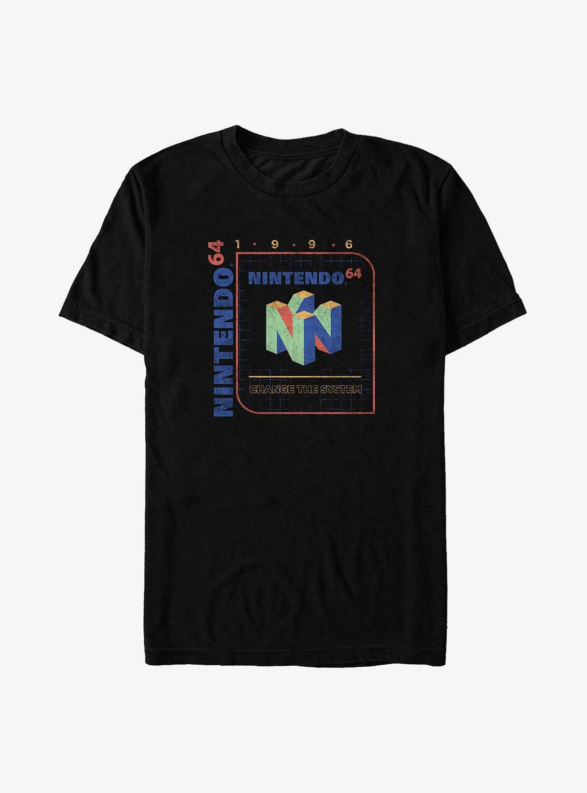 Nintendo 64 Change The System Big Tall T-Shirt