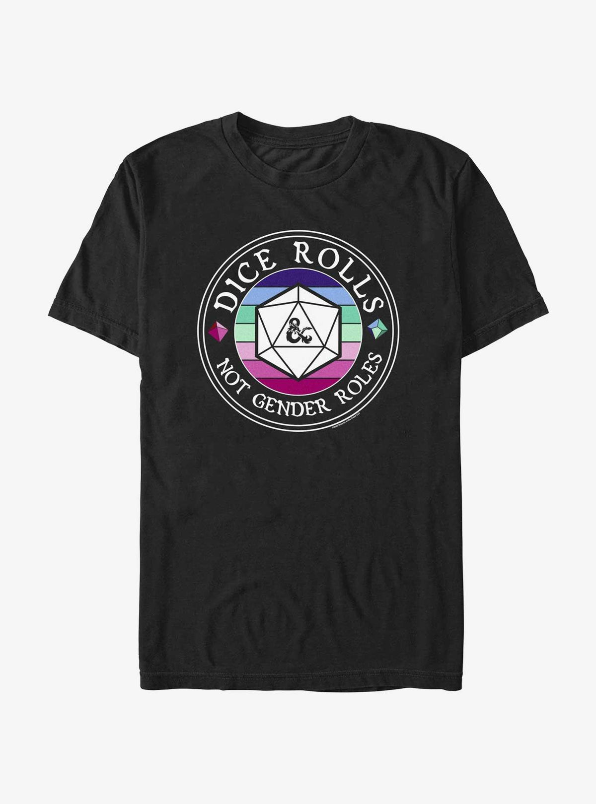 Dungeons Dragons Dice Roles Extra Soft T-Shirt