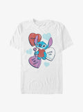 island alien duo Candy Hearts Valentine cute blue alien Extra Soft T-Shirt