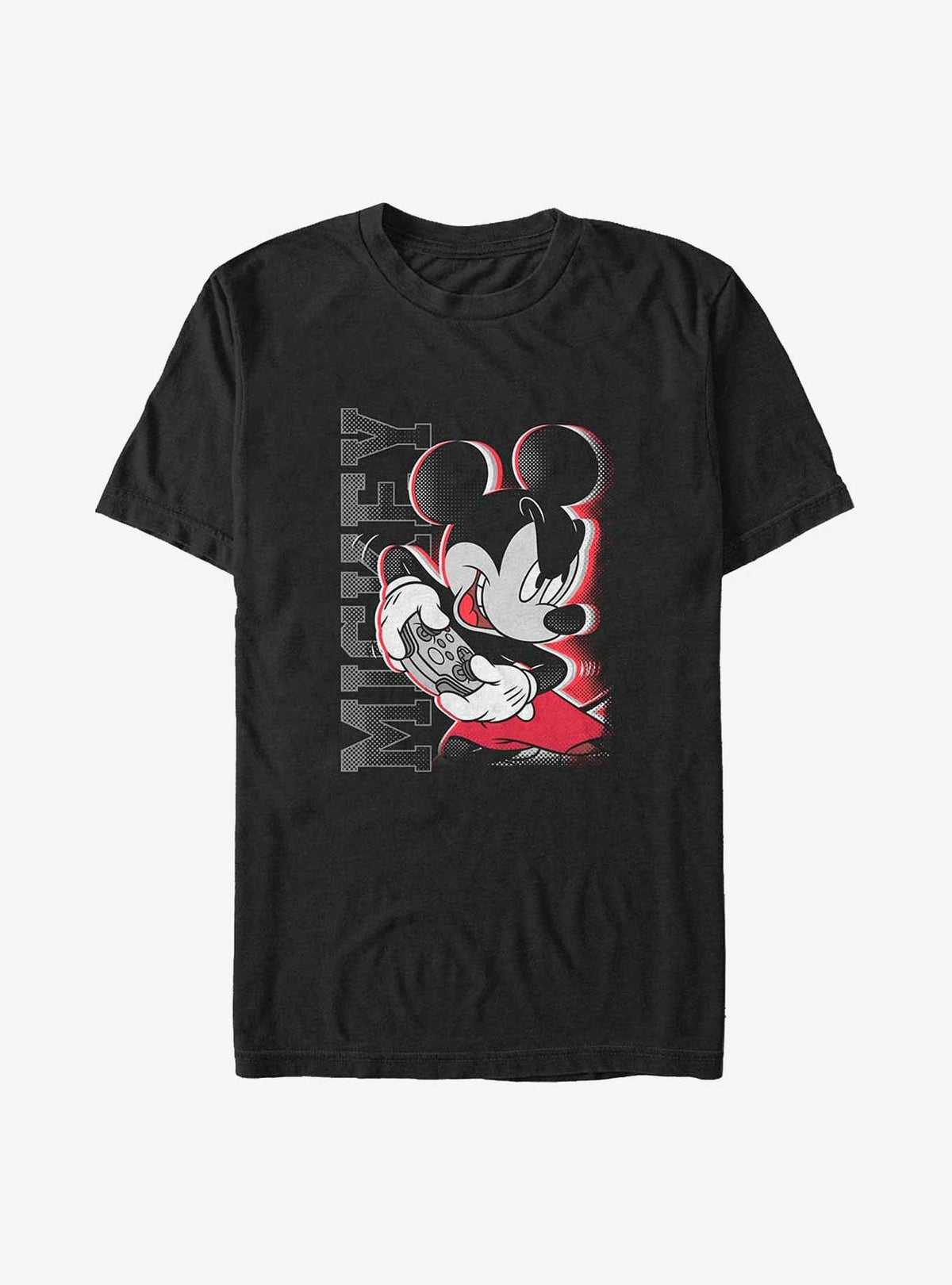 Mickey Mouse Mickey Gamer Big Tall T-Shirt