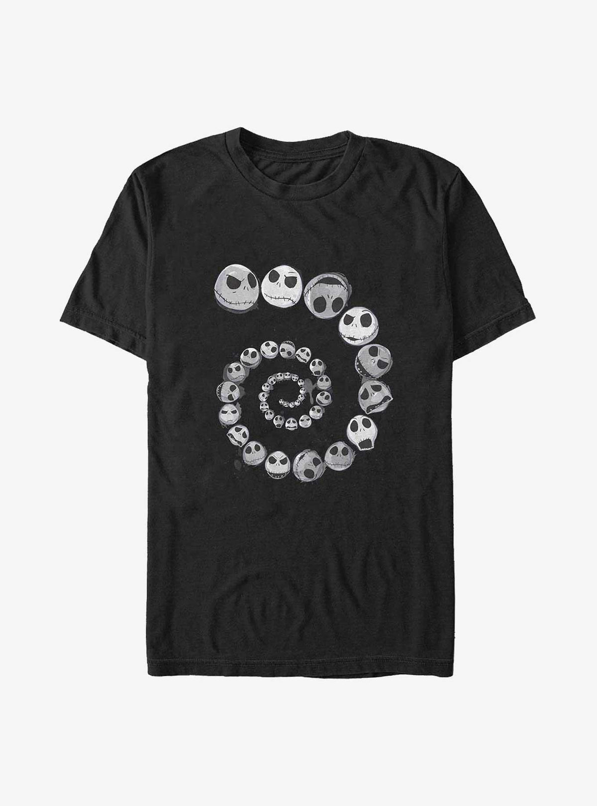 spooky holiday Jack Emotions Spiral Big Tall T-Shirt
