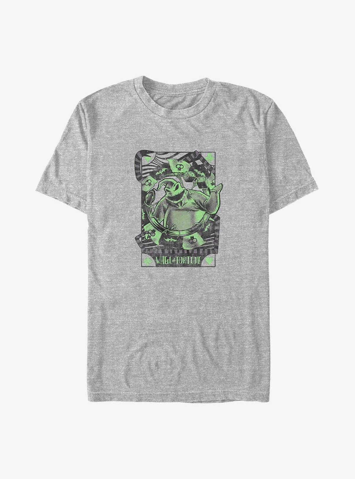 spooky holiday Oogie Boogie Wheel of Fortune Big Tall T-Shirt 2
