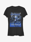 spooky holiday Electric Jack Girls T-Shirt