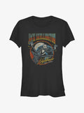 spooky holiday Jack Skellington Badge Girls T-Shirt