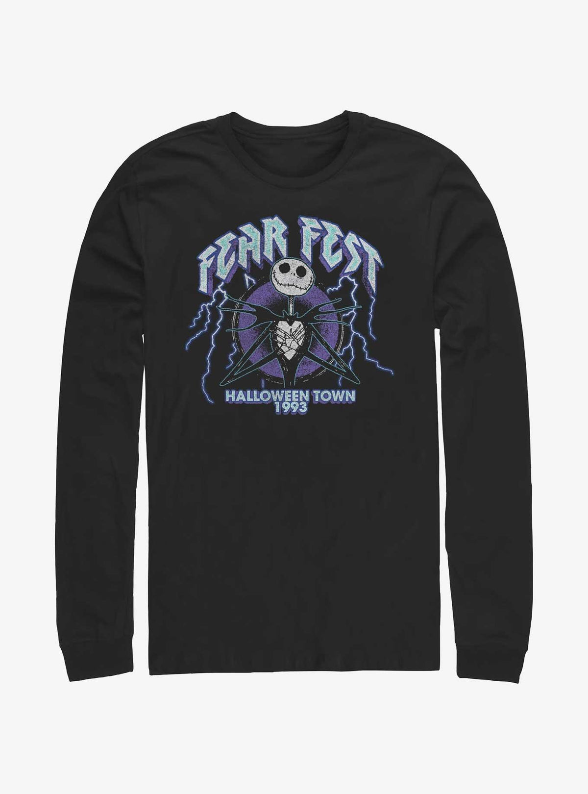 spooky holiday Jack Fear Fest 1993 Long-Sleeve T-Shirt