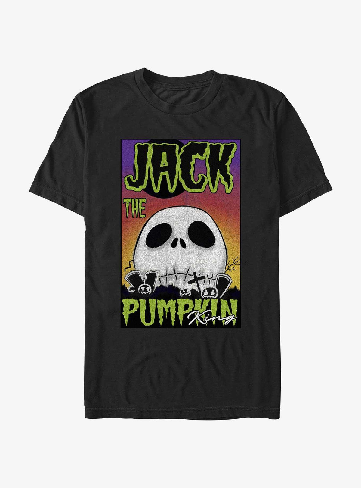 spooky holiday Jack The Pumpkin King Skull Poster T-Shirt