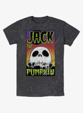 spooky holiday Jack The Pumpkin King Skull Poster Mineral Wash T-Shirt