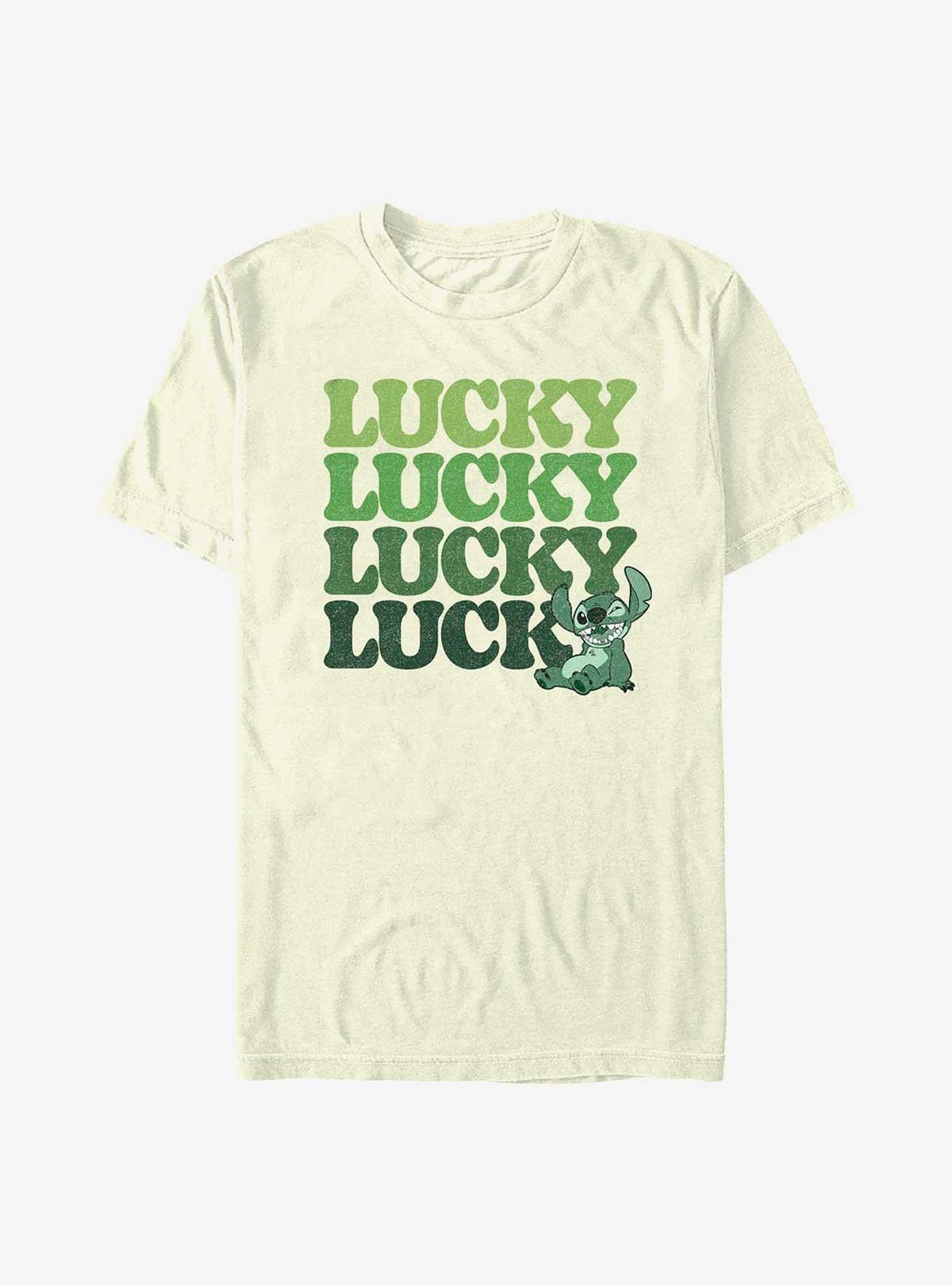 island alien duo Lucky cute blue alien Stack T-Shirt
