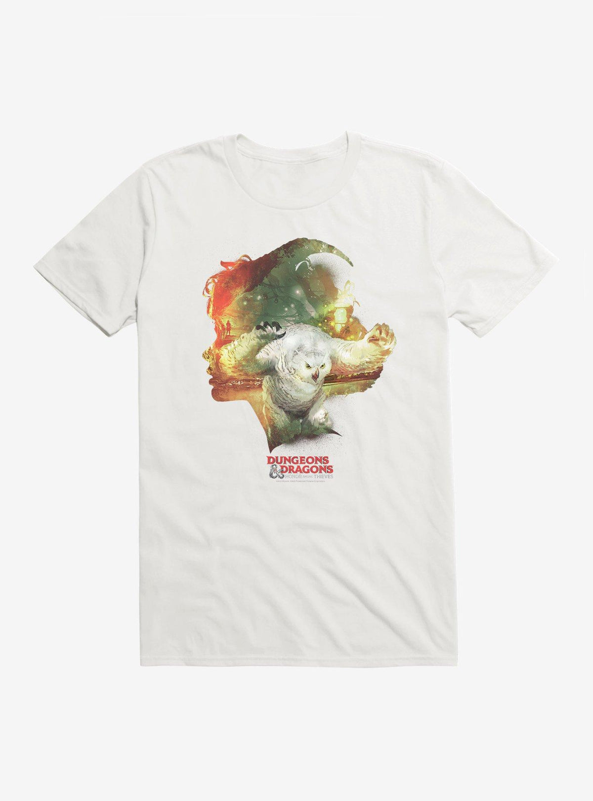 Dungeons Dragons Honor Among Thieves Owlbear Silhouette T-Shirt