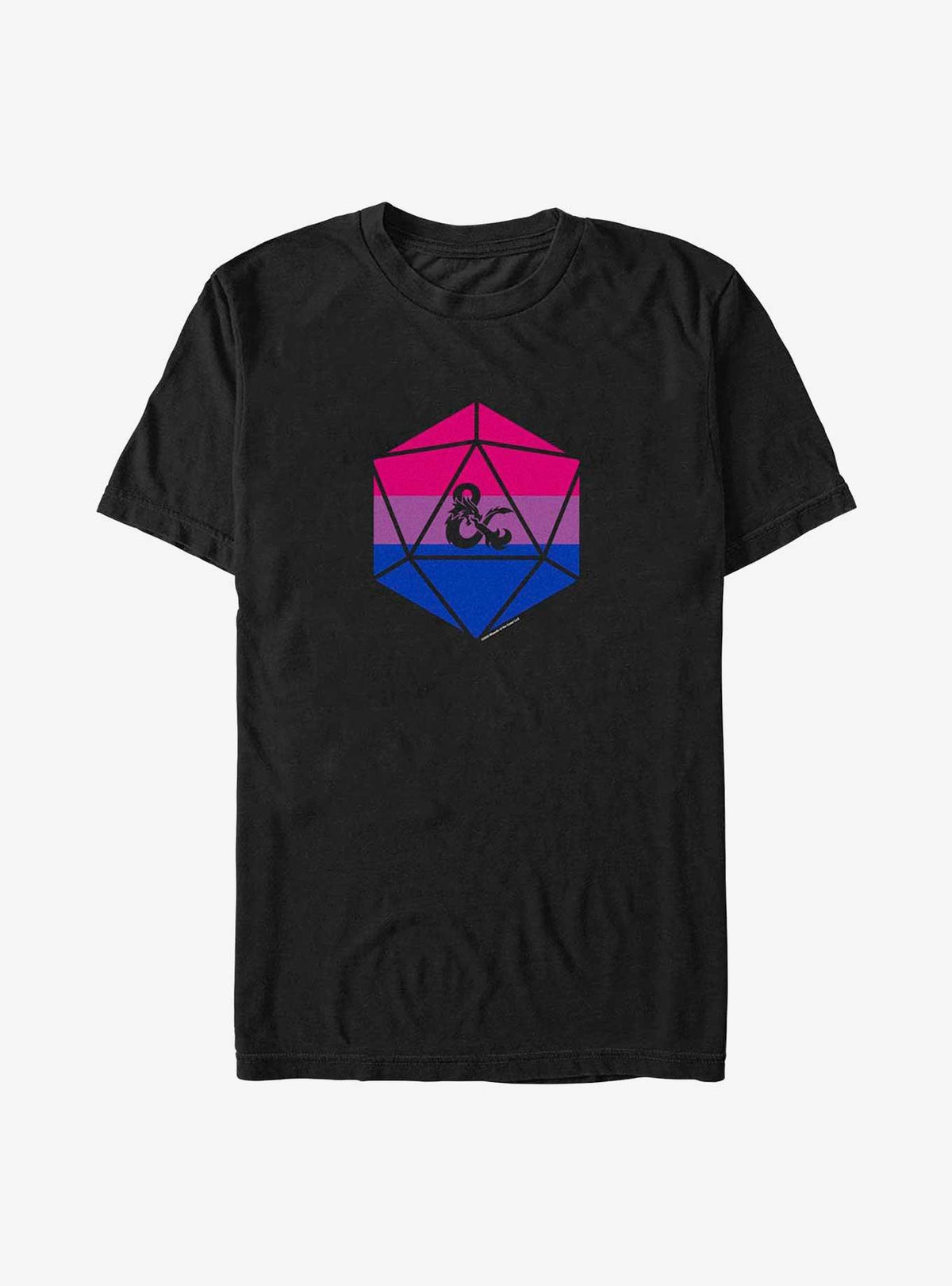 Dungeons Dragons Bi Dice Big Tall T-Shirt
