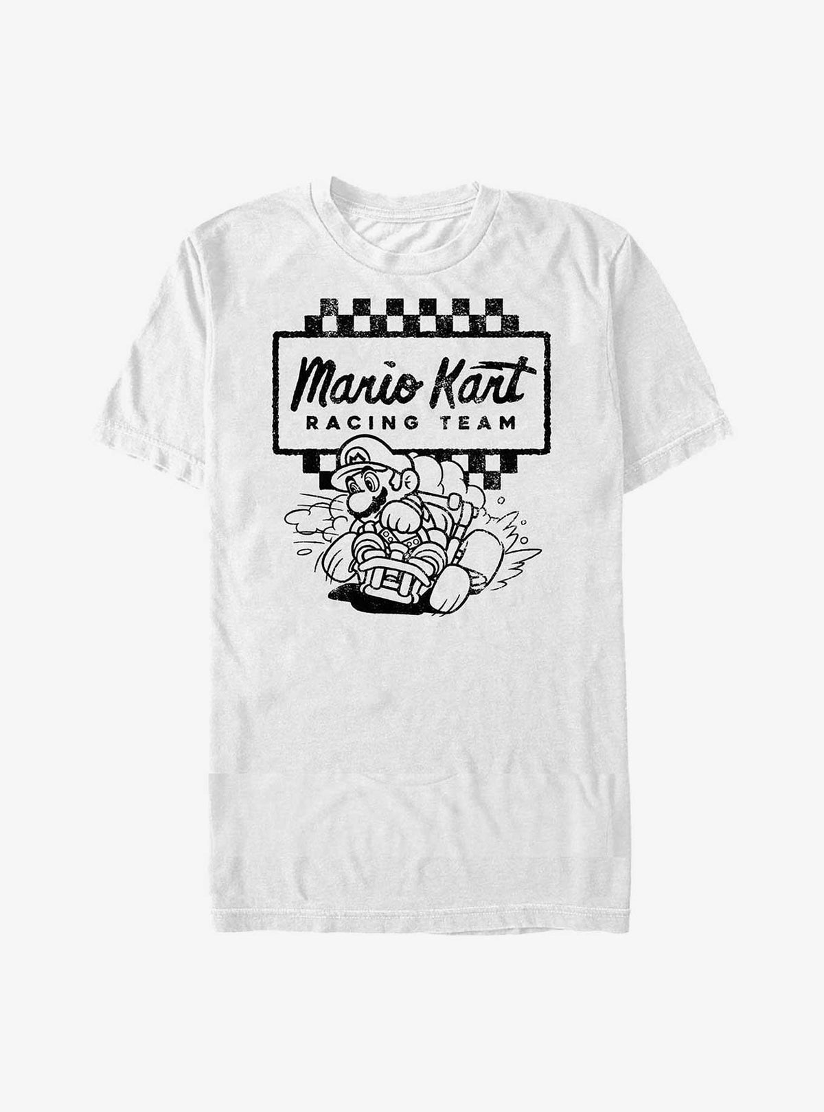Nintendo retro platform gamer Kart Racing Team Extra Soft T-Shirt