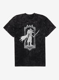Dungeons Dragons Drizzt Heroes Stand Mineral Wash T-Shirt