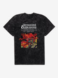 Dungeons Dragons Vintage Basic Rules Mineral Wash T-Shirt