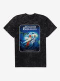 Dungeons Dragons Wizard Vintage Handbook Mineral Wash T-Shirt