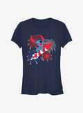 island alien duo Riding Fireworks Girls T-Shirt