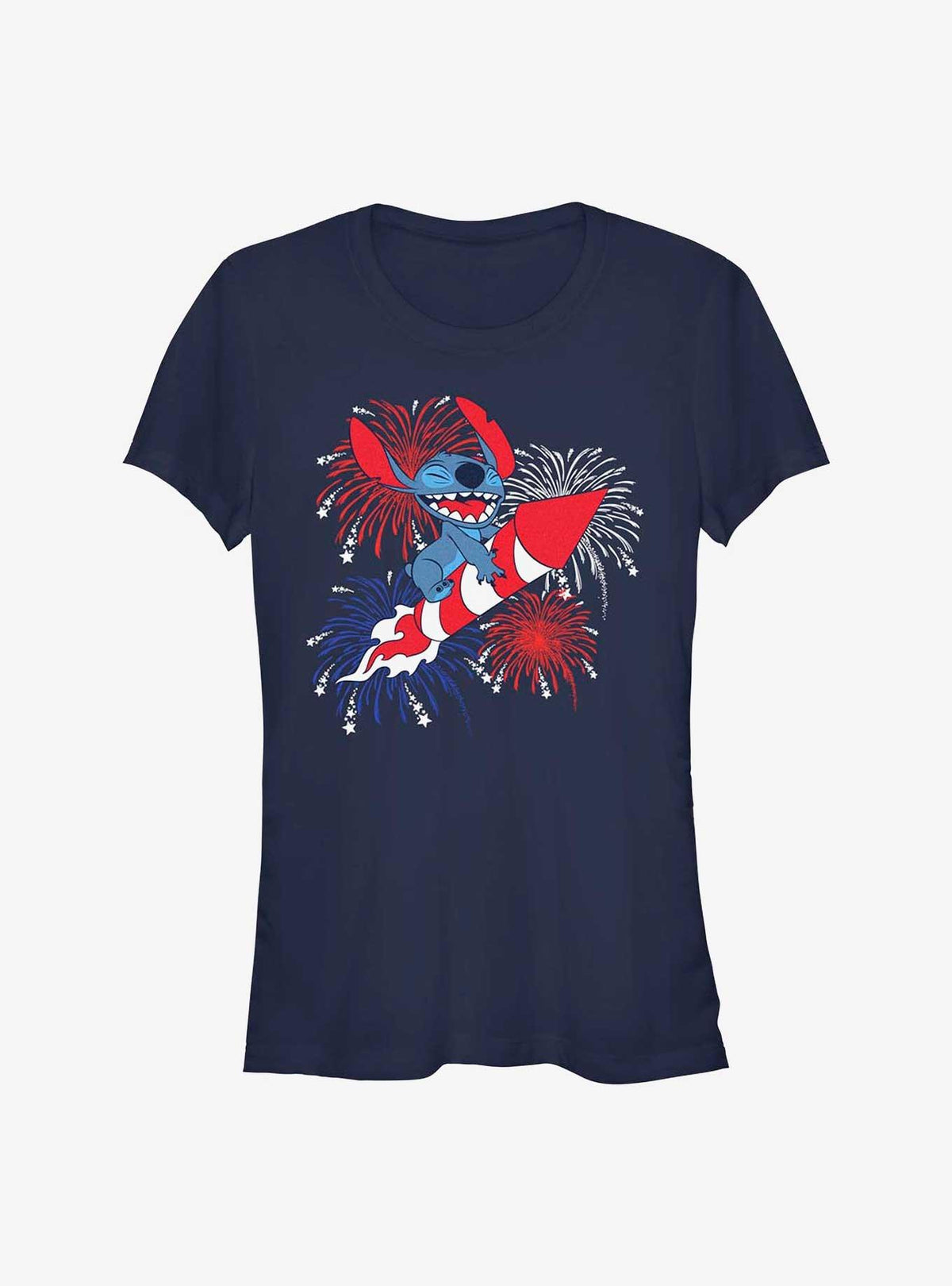 island alien duo Riding Fireworks Girls T-Shirt