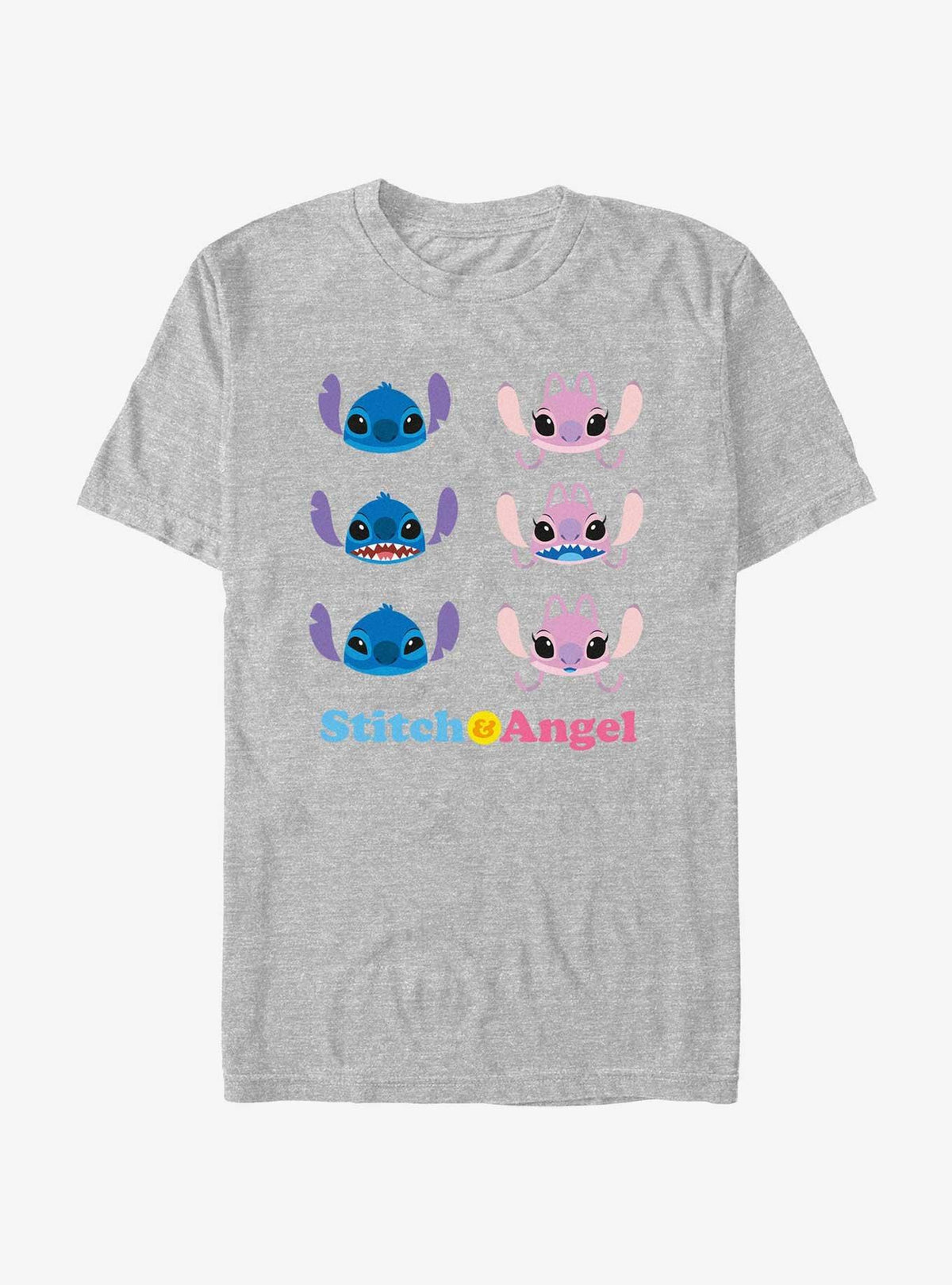 island alien duo Angel cute blue alien Faces T-Shirt