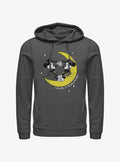 Mickey Mouse & Minnie Mouse I Love You To The Moon And Back Hoodie