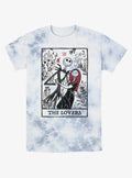 spooky holiday Loving Death Tie-Dye T-Shirt