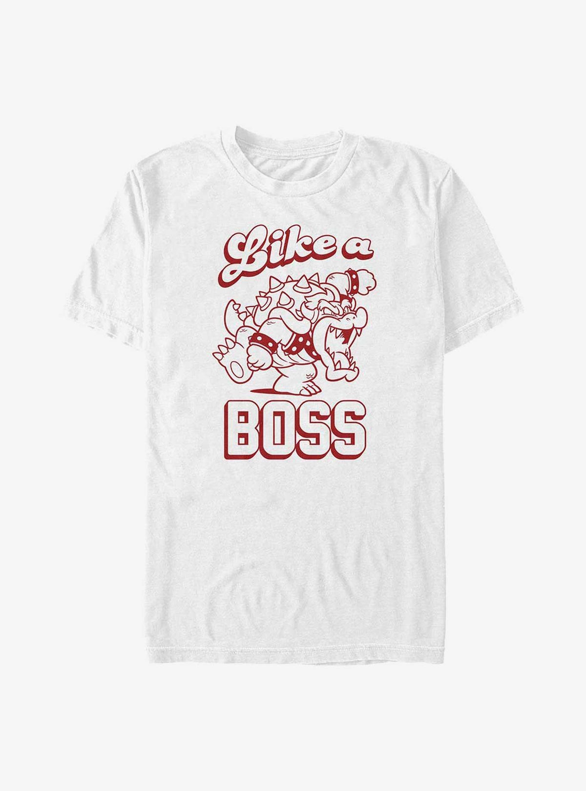 Nintendo retro platform gamer Boss Man Bowser Big Tall T-Shirt