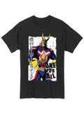 hero anime All Might One For All T-Shirt
