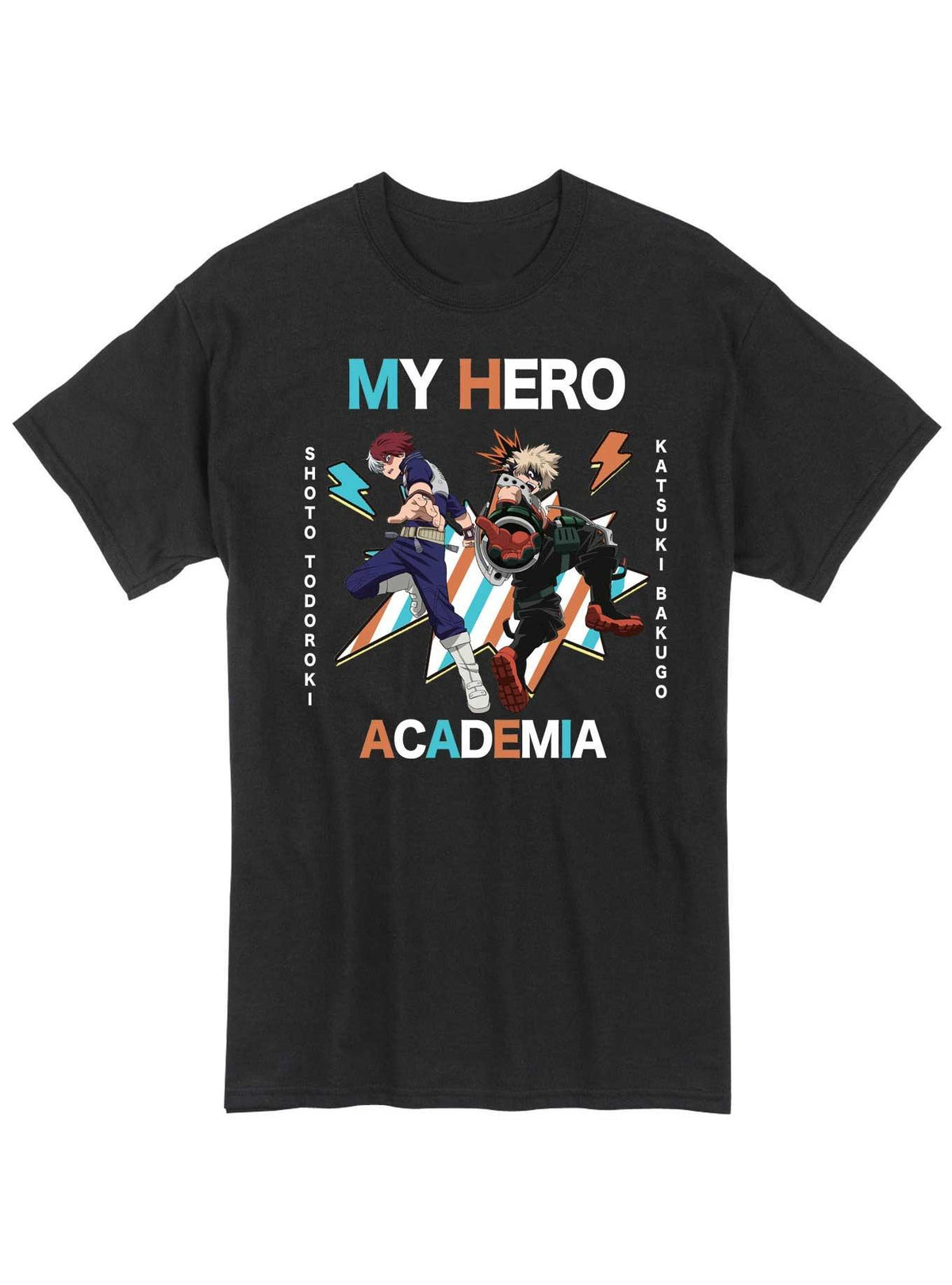 hero anime Bakugo And Todoroki Team Up T-Shirt