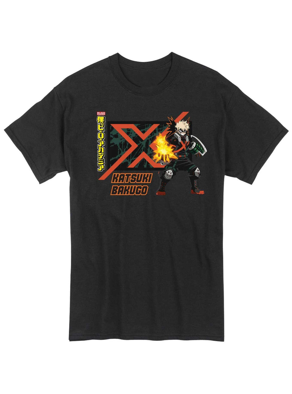 hero anime Bakugo Explosion Quirk T-Shirt