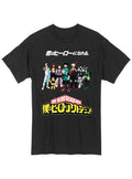hero anime Class 1-A Hero Line T-Shirt