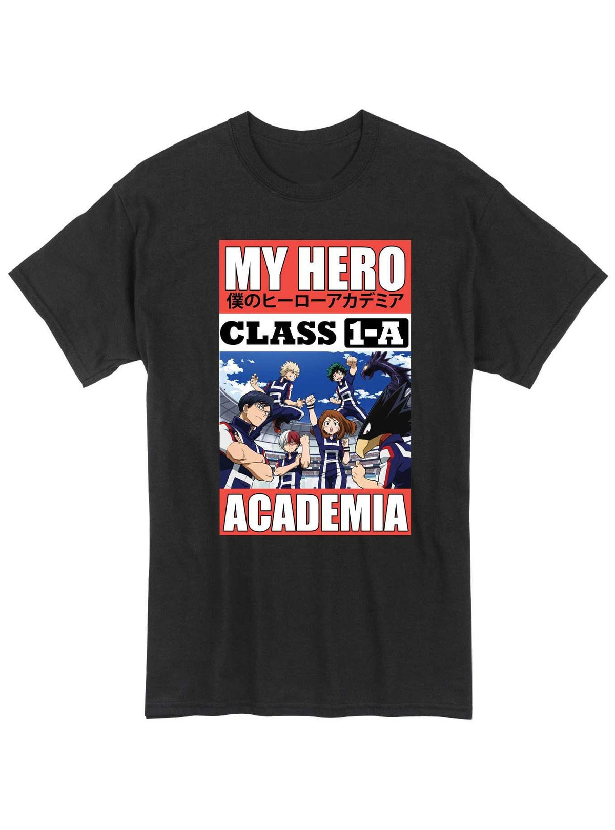 hero anime Class 1-A Heroes T-Shirt