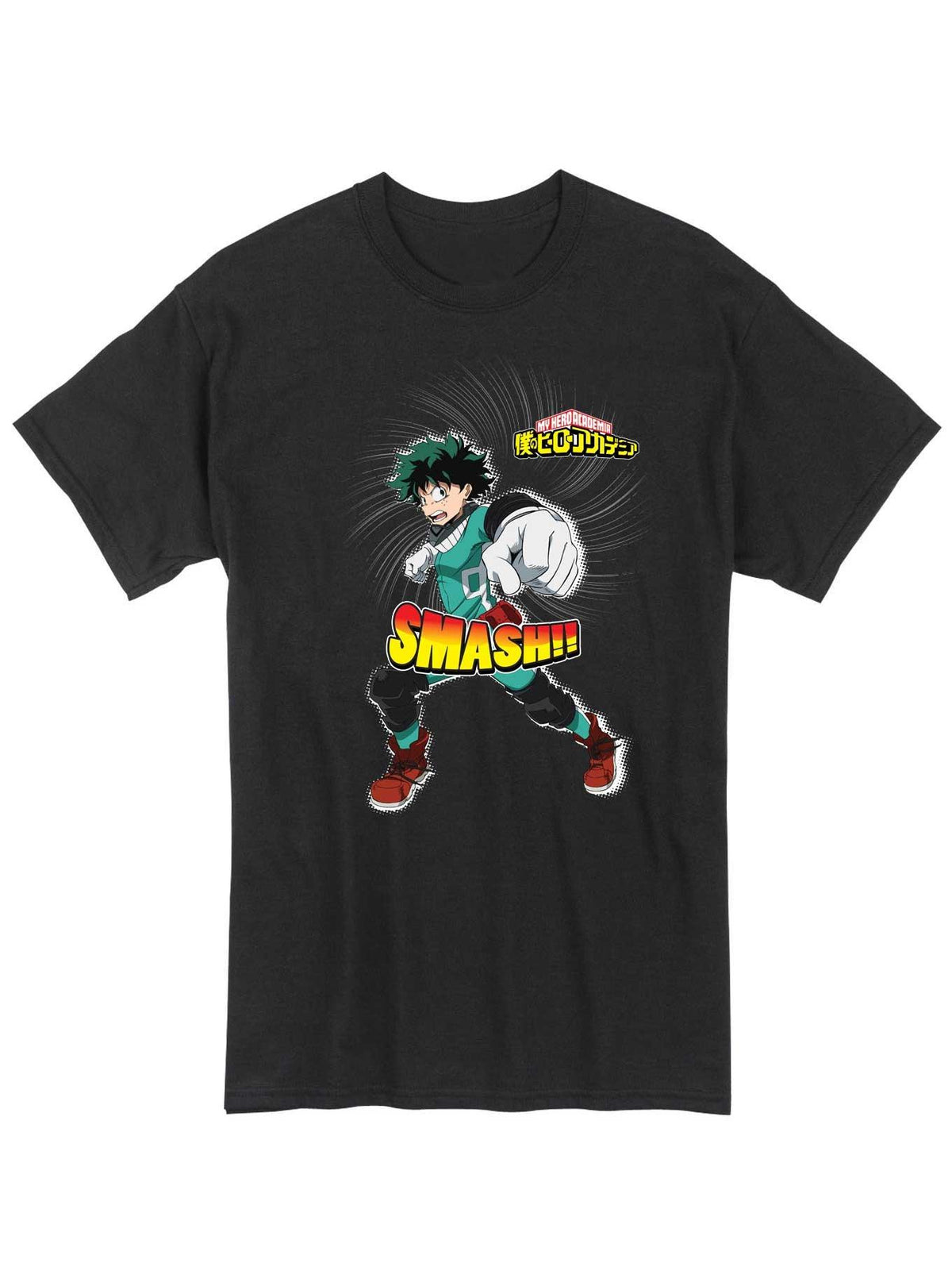 hero anime Deku All For One Smash T-Shirt