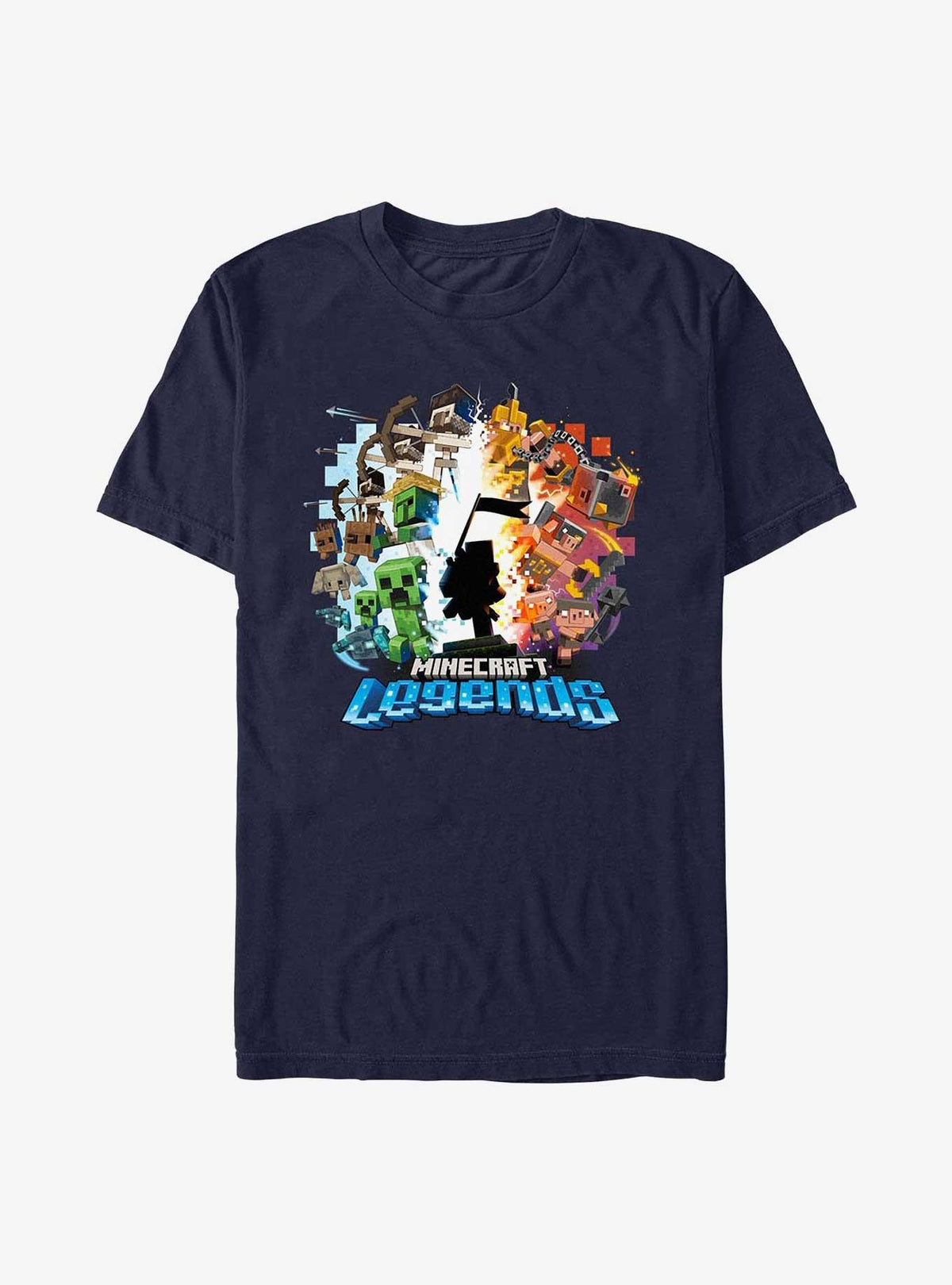 block building gamer Legends Hero Badge T-Shirt