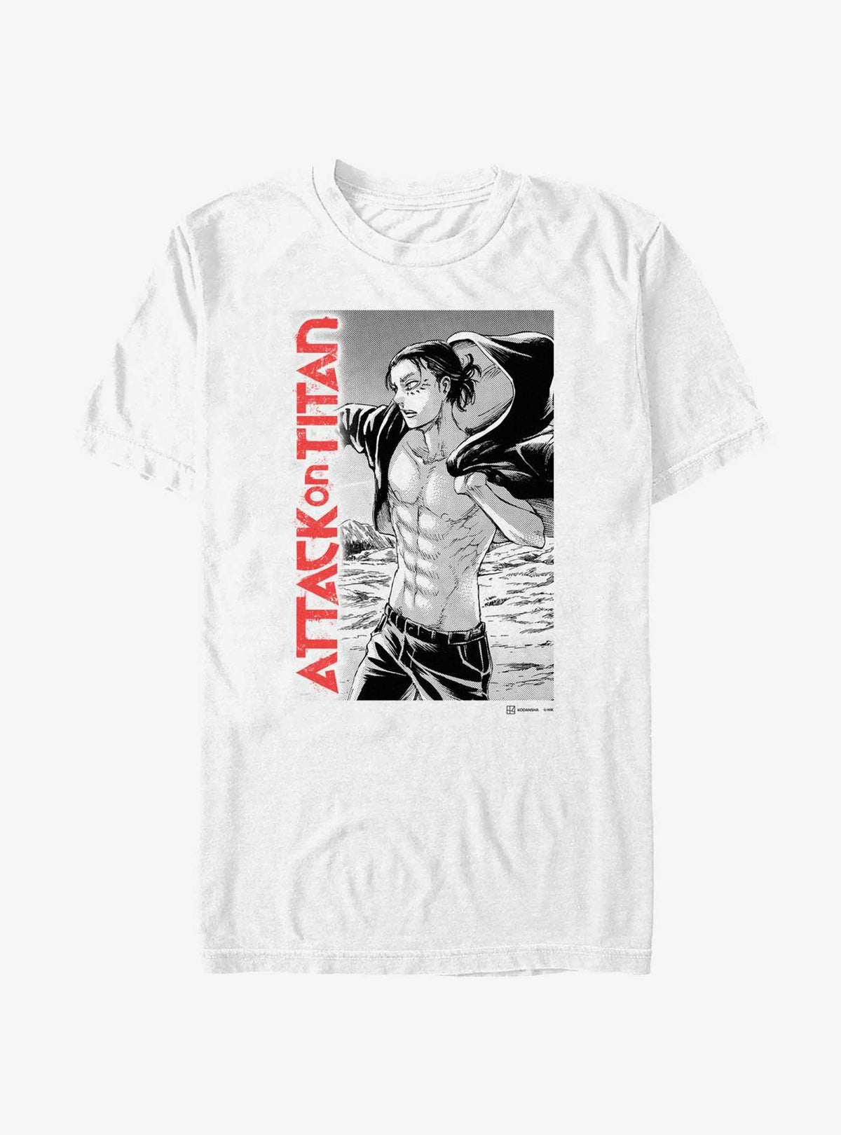 dark fantasy anime Eren Yeager Manga T-Shirt
