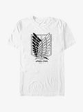 dark fantasy anime Scout Regiment Logo T-Shirt