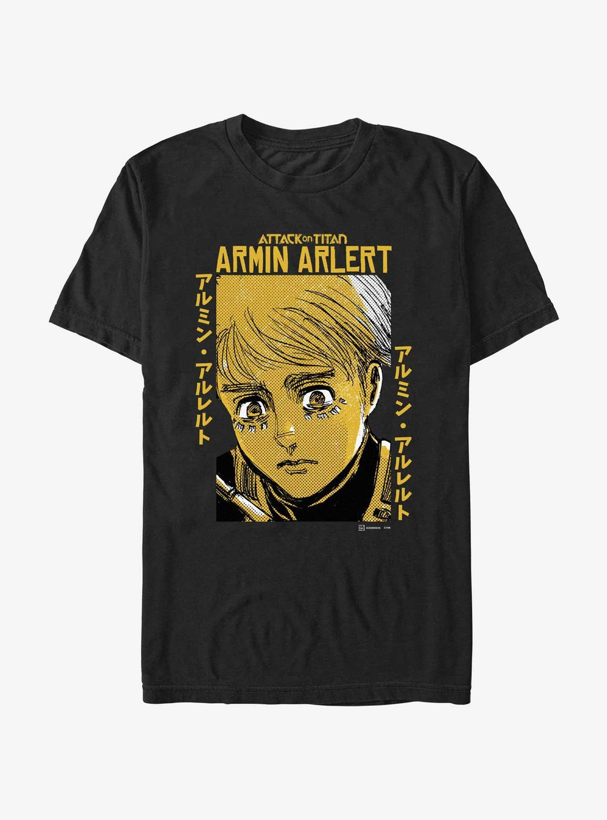 dark fantasy anime Armin Arlert Portrait T-Shirt Hot Topic Web Exclusive