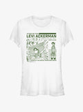 dark fantasy anime Cleaning Levi Girls T-Shirt Hot Topic Web Exclusive