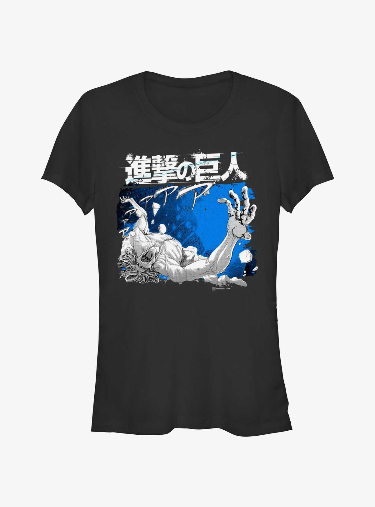 dark fantasy anime Eren Yeager Attack Titan Girls T-Shirt