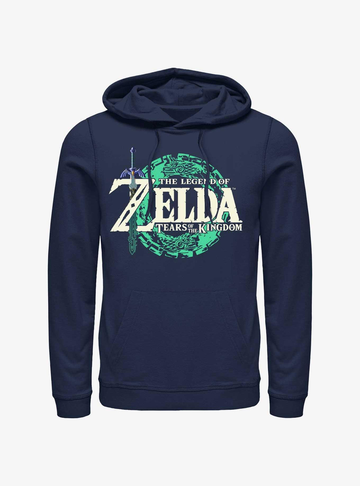 The Legend Of fantasy adventure Tears Of The Kingdom Logo Hoodie