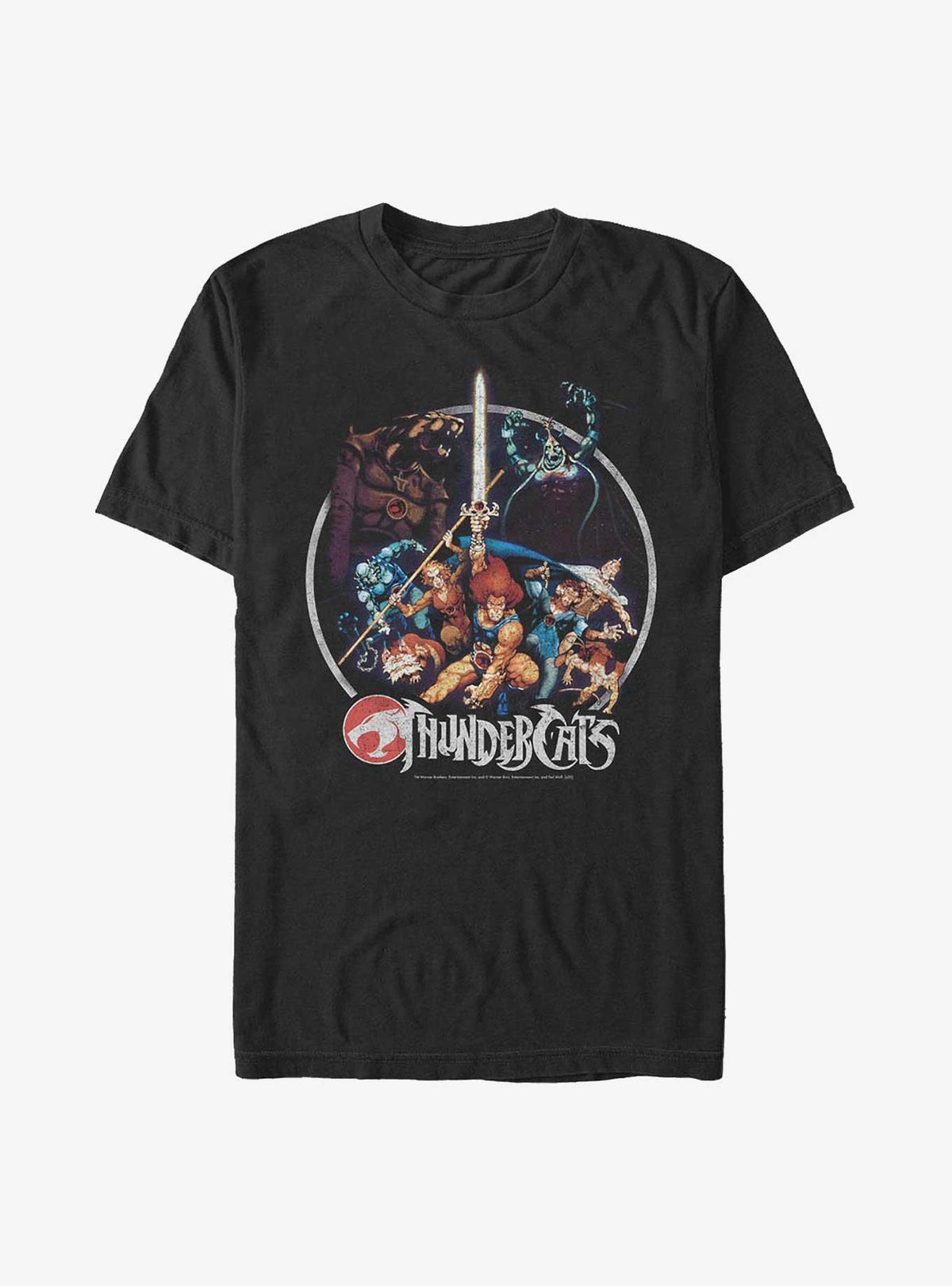 Thundercats Vintage Circle Poster T-Shirt