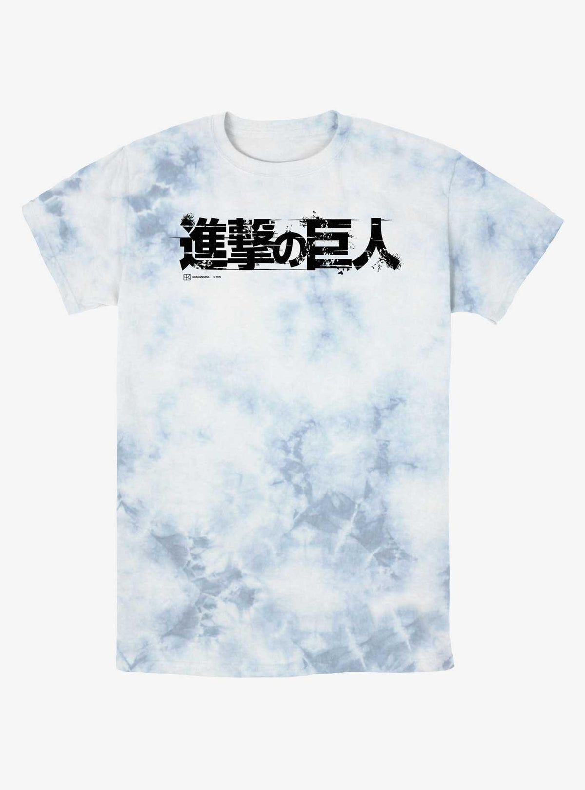 dark fantasy anime Japanese Logo Tie-Dye T-Shirt
