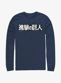 dark fantasy anime Japanese Manga Logo Long-Sleeve T-Shirt
