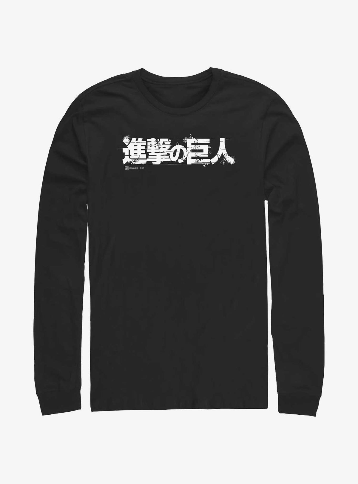 dark fantasy anime Japanese Logo Long-Sleeve T-Shirt
