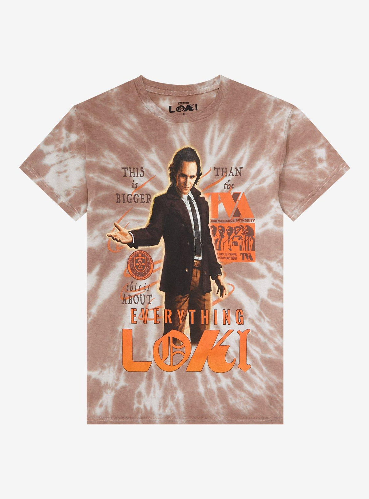 Loki Bigger Than TVA Boyfriend Fit Girls T-Shirt