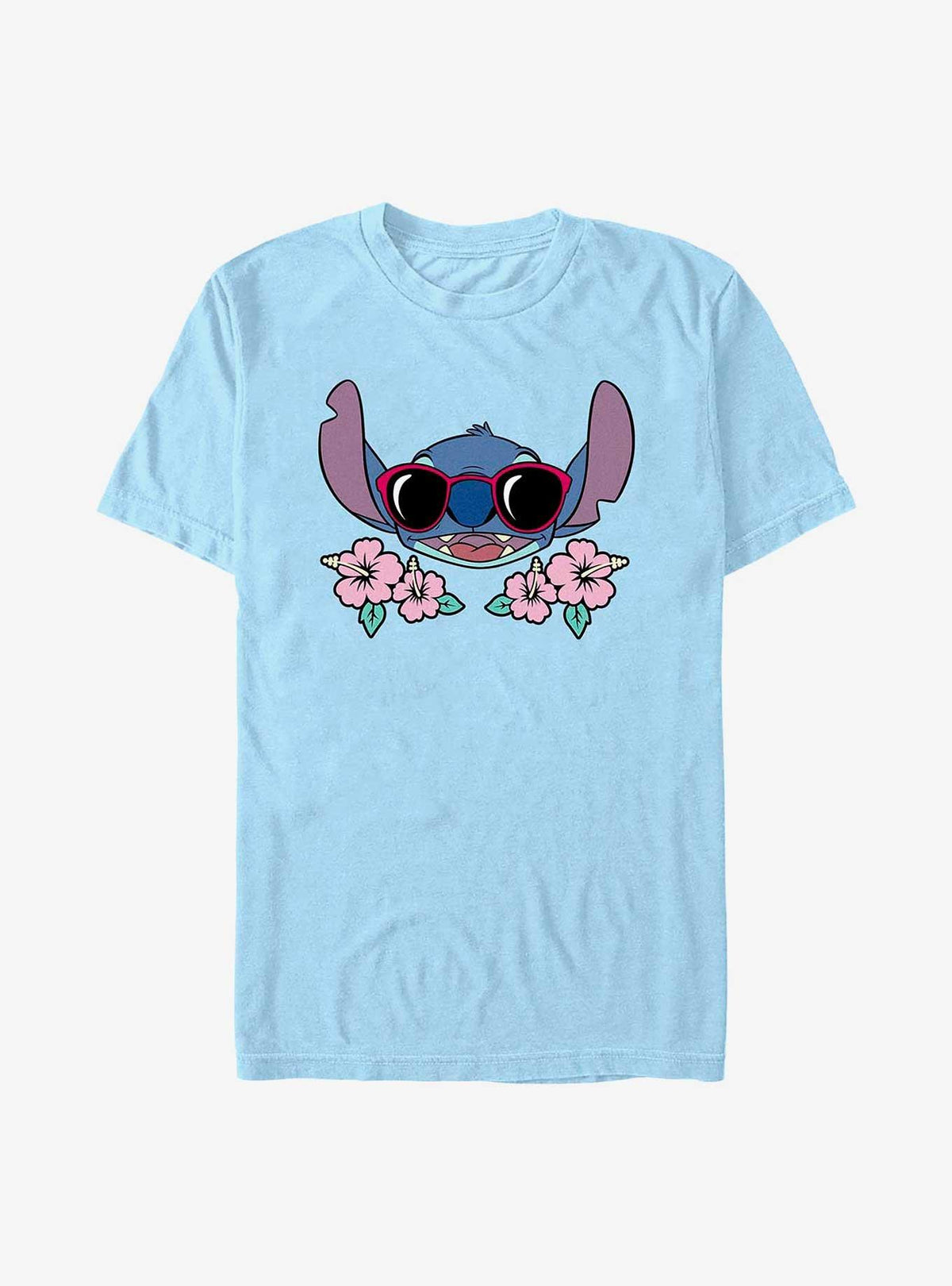 island alien duo cute blue alien Shades Flowers T-Shirt