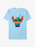 island alien duo Rainbow Shave Ice T-Shirt 2